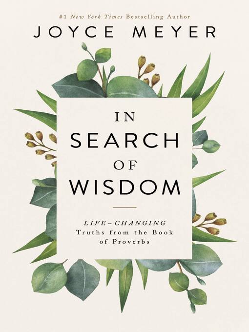 Title details for In Search of Wisdom by Joyce Meyer - Wait list